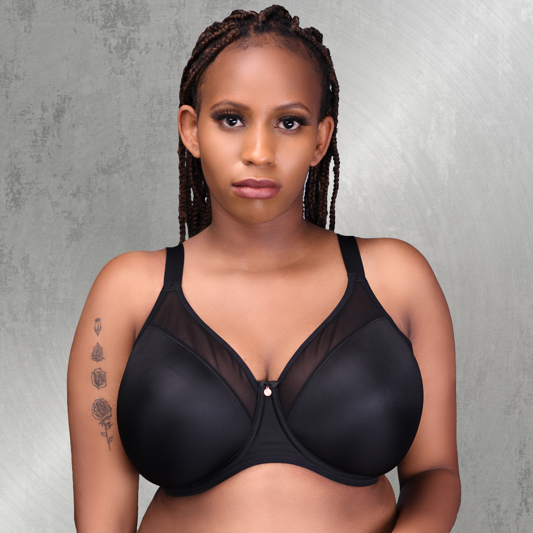 Smooth UW Non Padded Bra (BLK) – Double Dee's Lingerie